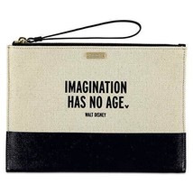 Disney ''Imagination Has No Age'' Canvas Clutch Bag Purse By Kate spade New York - $143.35