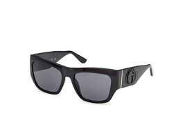 GUESS GU00252 Sunglasses Sun Glasses 01A Black Authentic New 54 Unisex - $76.63