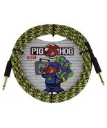 Pig Hog PCH10GYW Instrument Cable, Yellow Graffiti - $28.96+