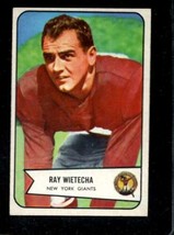 1954 Bowman #31 Ray Wietecha Exmt (Rc) Ny Giants *X33704 - $11.76