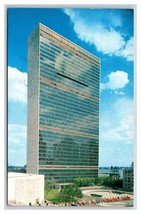 United Nations Building New York City NY NYC UNP Unused Chrome Postcard M19 - £2.29 GBP