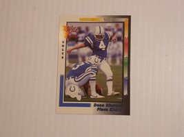 1992 Wild Card Dean Biasucci Indianapolis Colts - £1.17 GBP