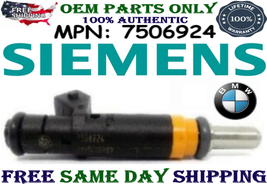 OEM NEW x1 Siemens Fuel Injector for 2002-2003 BMW 745i & 745Li 4.4L V8 #7506924 - $75.23