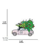 New Christmas Tree Car Winter Lights Classic Enamel Holiday Cute Brooch ... - £4.66 GBP