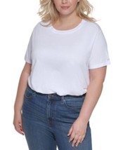 MSRP $60 Calvin Klein Plus Size T-Shirt Bodysuit Size 1X (DEFECT) - $325.52 MXN