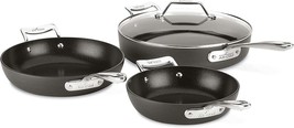 All-Clad Essentials Nonstick 4-piece Skillet set - £70.33 GBP