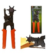 Heavy Duty Leather Punch Eyelet Plier Revolving Hole Snap Grommet Repair... - £29.20 GBP