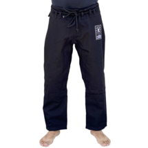 Black BJJ Gi Pants by Kaizen Athletic Brazilian Jiu-Jitsu - £31.56 GBP