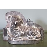 Antique Lamb Sheep Chocolate Mold 6 1/2&quot; x 4 1/2&quot; 2 Piece Early 19th Cen... - £139.71 GBP