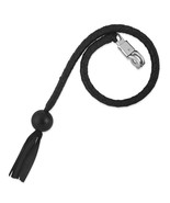 36&quot; Leather Motorcycle Get Back Whip 1 Pool Ball Handlebar Black Biker Whip - $32.71