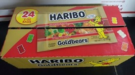 24x Pack Haribo Goldbears Gummies Gummy Candy 2oz Bulk Gummi Bears Pocket Size - £21.32 GBP