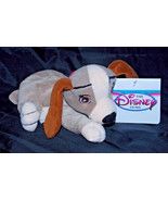 Lady Plush Lady and the Tramp 7in Disney Bean Bag Stuffed Animal Retired... - £4.73 GBP