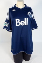 Adidas Climacool MLS Vancouver Whitecaps Blue Soccer Jersey Women&#39;s Large L NWT - £34.78 GBP