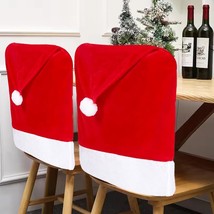 Christmas Decorations Indoor Christmas Chair Covers Set of 4 Elegant Christmas D - $51.27