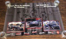 Rocketsports Racing “Some Have An Appetite For Winning” Vintage Promo Po... - $23.08