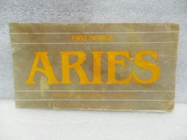 ARIES     1982 Owners Manual 16563 - £10.26 GBP