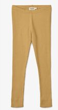 MarMar Copenhagen Kids Ribbed Cotton Leggings 5Y Sea Forest NWT - $422.64 MXN