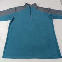 Columbia XM6037 Men's Green/Gray 1/4 Zip Pullover Sweatshirt Size Large image 8