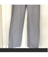Brooks Brothers 346 Natalie Fit Gray/ White striped ankle length pants S... - $19.80