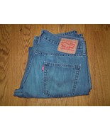 Levis 514 Mens Blue Jeans 33x32 Straight Medium Wash Denim - €29,99 EUR