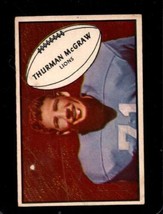 1953 Bowman #71 Thurman Mcgraw Good+ Lions *X67527 - £7.74 GBP