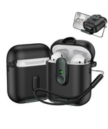 Generic For Airpods Pro (2019 (Color: GREENBLACK) Shockproof Full Hard b... - $839.38 MXN