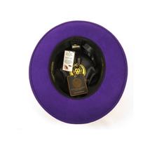 Bruno Capelo Hat Australian Wool Fedora Teardrop Crushable Bel Air BL595 Purple image 5