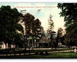 Warren Mansion Prospect Park Troy New York NY DB Postcard W15 - $4.90