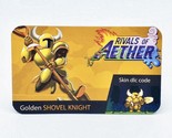Rivals of Aether Golden Shovel Knight Gold Skin DLC Code Steam PC Conten... - £11.72 GBP