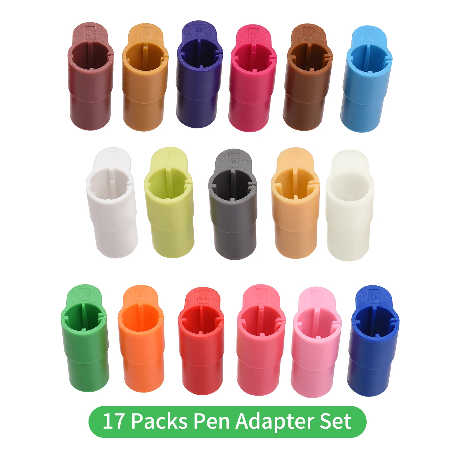 17 Pa Pen Adapter Set Marker Holder Compatible with Cricut Explore Air 3/Air 2/A - £44.59 GBP