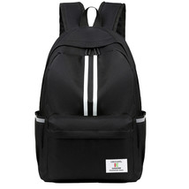 Women Fashion Preppy Style Canvas Backpack Portable Pure Color Large Capacity Sc - £38.58 GBP
