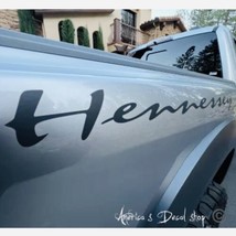 Hennessey OEM Script Bedliner Tailgate Door Decals OEM 2PC Set New Oracl... - £47.54 GBP