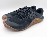 Merrell Sneakers Men&#39;s Size 10.5 Black Trail Glove 7.5 Vibram Walking J0... - £55.78 GBP
