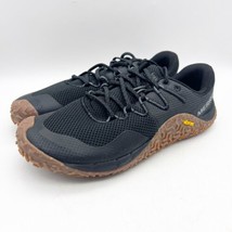 Merrell Sneakers Men&#39;s Size 10.5 Black Trail Glove 7.5 Vibram Walking J0... - £55.03 GBP