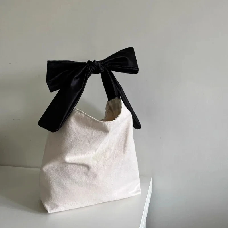 Andle simple all match bucket handbag casual harajuku korean trendy fabric textile cute thumb200