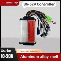Ebike Controller 36v 42v 48v 52v 10A 20A Electric Scooter Bicycle Bike 2... - $31.36