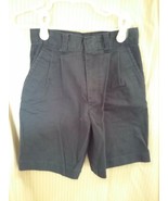 Boy's Dark Navy Pleated School Uniform Shorts Size 6 - $2.50