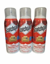3M Scotchgard Fabric Protector Repels Liquids Blocks Stains 10 Oz -3 New Cans - £72.49 GBP