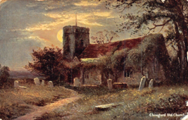 Chingford Essex East London England~Old Church~Hildesheimer 1906 Postcard - £6.76 GBP