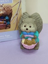 Hallmark Keepsake Easter Ornament 1993 Nutty Eggs Squirrel Cake Topper MIB - $12.56