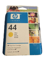 NEW SEALED!!! GENUINE HP 44 Yellow Ink Cartridge (HP 51644Y) 07/07 - $12.19