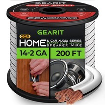 14AWG Speaker Wire Pro Series 14 AWG Gauge Speaker Wire Cable 200 Feet 6... - £44.98 GBP