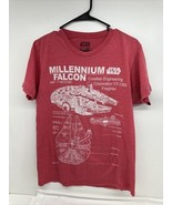 Star Wars Millenium Falcon Schematic Diagram T Shirt - Small - €12,79 EUR