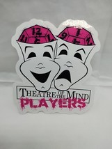 Theatre Of The Mind Players RPG Promotional Sticker 3&quot; - $11.87