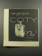 1953 Coty Paris Perfume Ad - Another great perfume by Coty - £14.56 GBP
