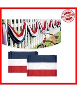 Large 2x20 Ft Patriotic Bunting Flags - Perfect for Indoor &amp; Outdoor Use - $79.87 CAD