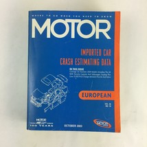 October 2003 Motor Imported Car Crash Estimating Data European Porsche Cayenne - £15.00 GBP