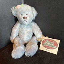 Cottage Collectibles By GANZ Heidi Gray Bear w/Chain Buckle Joints 8” Ta... - £11.13 GBP