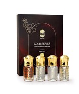 GOLD-PACK Non-Alcoholic Attar Giftpack | Unisex | Ajmal Perfumes (4x 5ml... - $147.83 CAD