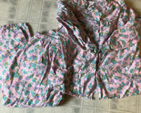 Vtg Slumber Jane pajamas Size 36 Medium Pink Butterflies Cotton Flannel ... - $36.21